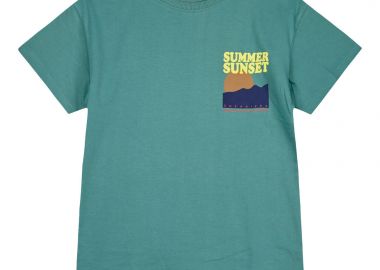 Κοντομάνικη μπλούζα με τύπωμα για αγόρι | ΠΡΑΣΙΝΟ ΤΗΣ ΕΡΗΜΟΥ - Energiers - 